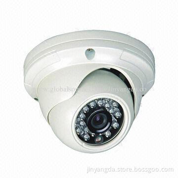 1/3-inch Sony 600TVL Indoor Use CCTV Dome Camera, 12V DC Power Source